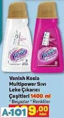 VANİSH KOSLA SIVI LEKE ÇIKARICI VANİSH KOSLA SIVI LEKE ÇIKARICI